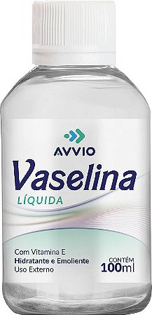 Vaselina Líquida c/ Vitamina E 100ml - Avvio