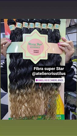 Cabelo Merica hair orgânico seda cacheado Rainbow cor cariforniana 2/27
