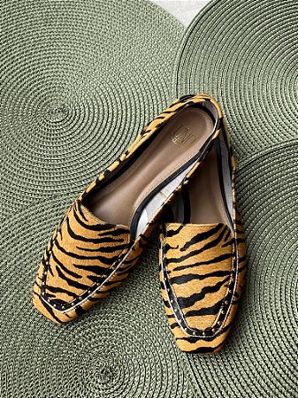 LOAFER COURO  79989 CARAMELO TEXTURIZADO