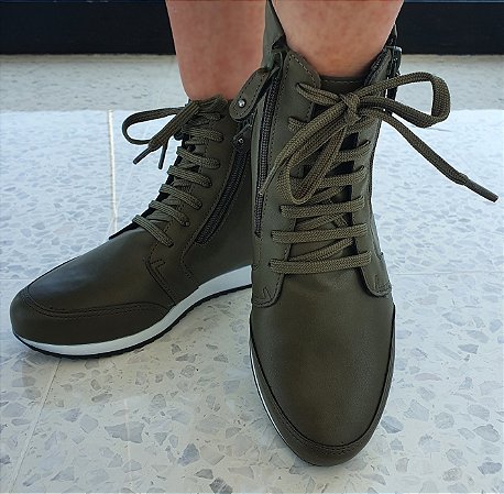 TÊNIS 123425 VERDE MILITAR