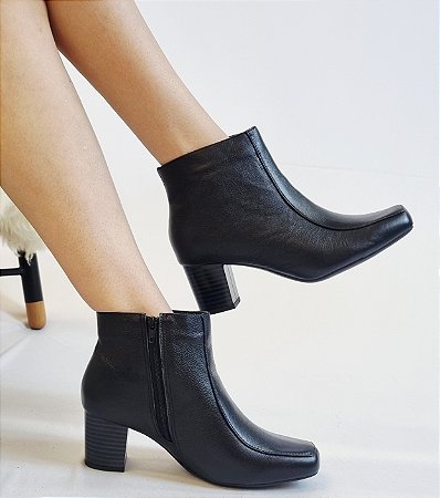 BOTA COURO 1070 PRETO