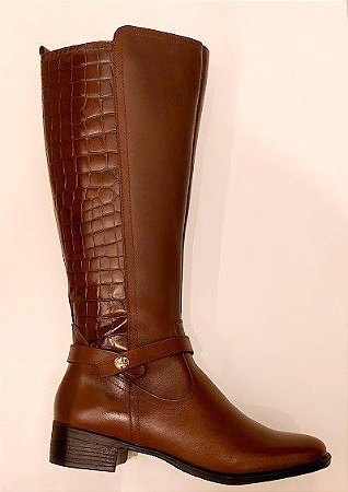 BOTA COURO 264072 CARAMELO / CARAMELO TEXTURIZADO
