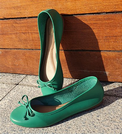 SAPATILHA COURO 69002 VERDE
