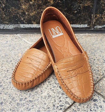 MOCASSIM ADH940 CARAMELO TEXTURIZADO