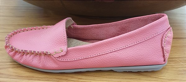MOCASSIM CONFORT COURO ADH903 ROSA