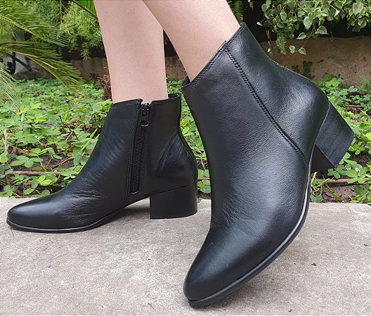 BOTA COURO 4920 PRETO