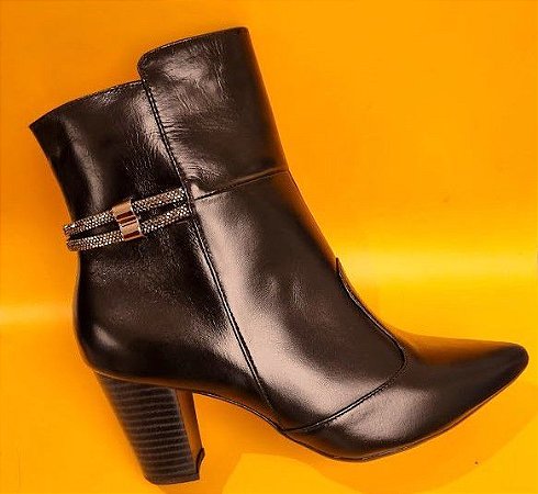 BOTA COURO 31805 PRETO