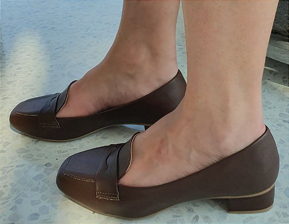 SCARPIN 2211 CACAU / PRATICIDADE E CONFORTO PARA SEU DIA A DIA