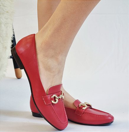 SAPATILHA CONFORTO 655573 VERMELHO