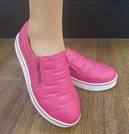 TÊNIS 316808 PINK / ZIPER LATERAL