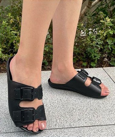 RASTEIRA BIRKEN 55714 PRETO / FIVELAS PRETAS