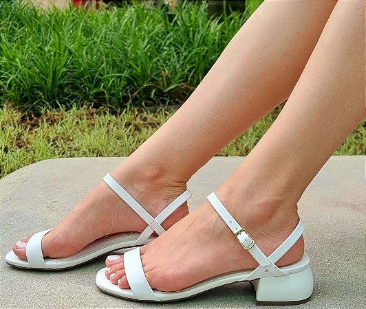 SANDÁLIA VIA UNO  796018 BRANCO