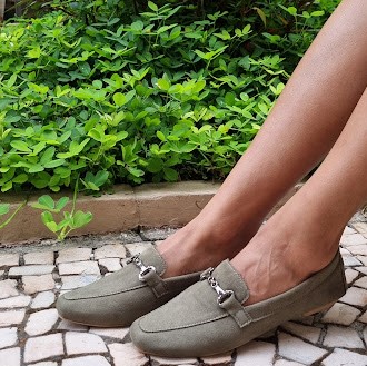 LOAFER  CAMURÇA 70018  VERDE MILITAR