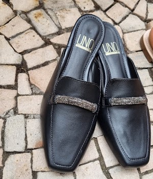MULE 2975 PRETO / PEDRAS ONIX