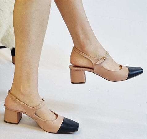 SACRPIN BONECA 88566 NUDE / PRETO