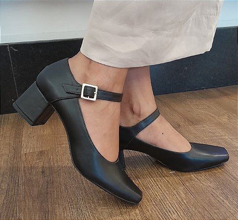 SAPATO BONECA 88567 PRETO