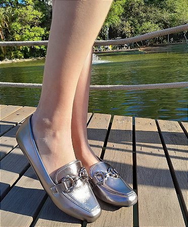LOAFER 70041 PRATA VELHO