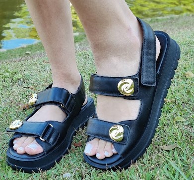 RASTEIRA 71802 PRETO / FECHO COM VELCRO