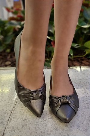 SAPATILHA CONFORTO 745786 ONIX / LAÇO ONIX