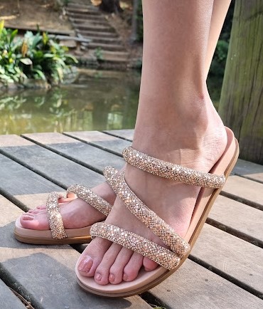 RASTEIRA BIRKEN 59090  NUDE / BRILHO ROSE