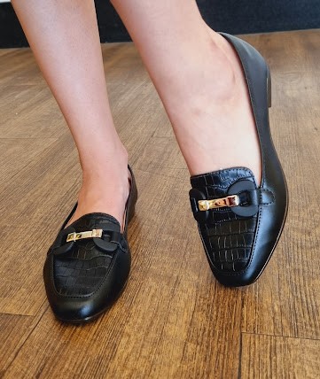 SAPATILHA CONFORTO 655775 PRETO / PRETO TEXTURIZADO