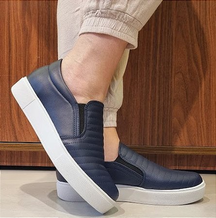TÊNIS SLIP 10117 MARINHO