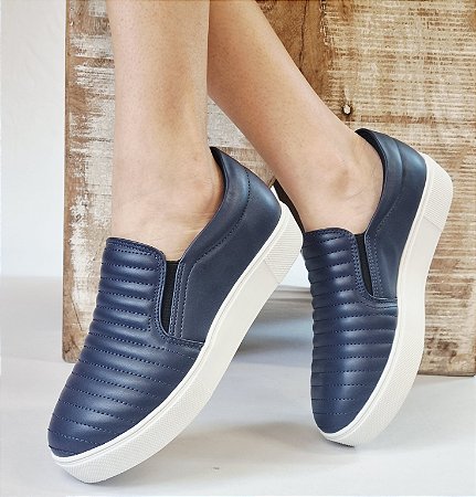 TÊNIS SLIP 10117 MARINHO