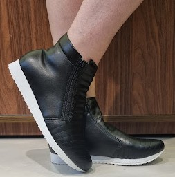 TÊNIS CANO ALTO 20812 PRETO
