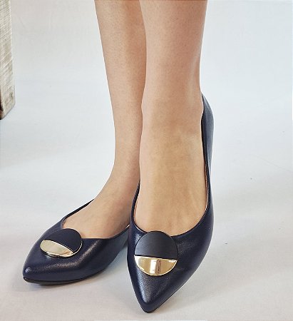 SAPATILHA CONFORTO 745919 PRETO / ENFEITE ONIX PRETO