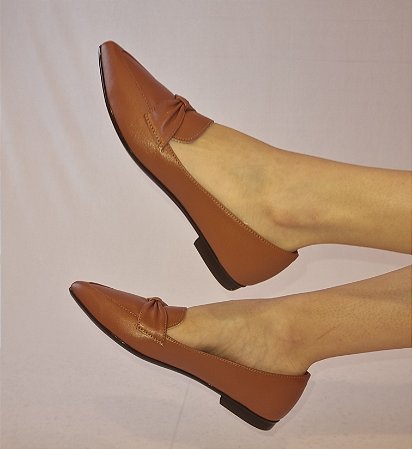 SAPATILHA CONFORTO 745908 CARAMELO / LAÇO CARAMELO