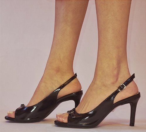 SANDÁLIA  625572 PRETO / FIVELA