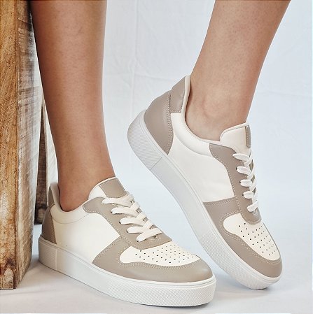 TÊNIS 40270 BRANCO / AVEIA