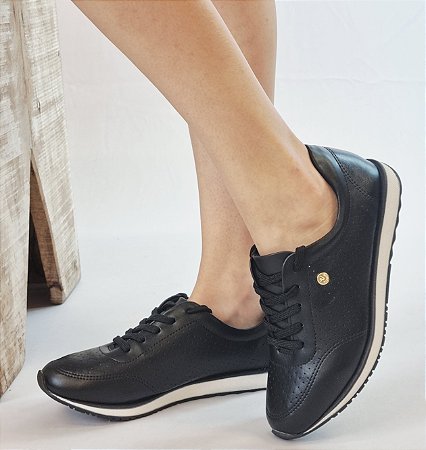 TÊNIS VIA UNO 166020 PRETO