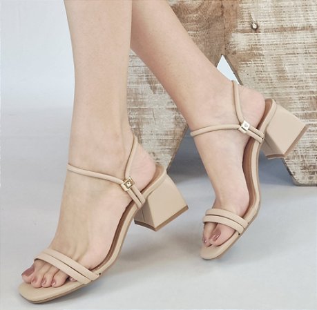 SANDÁLIA VIRA TAMANCO 1948 AMÊNDOA