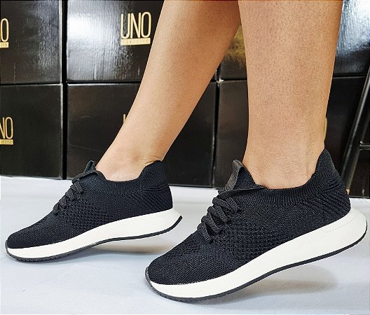 TÊNIS EM MEIA KNIT 707508 PRETO