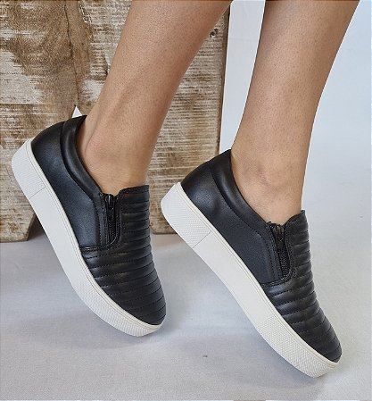 TÊNIS SLIP ON 1011 PRETO