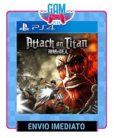 Attack on Titan - Playstation 4 - Edição Padrão - Midia Digital