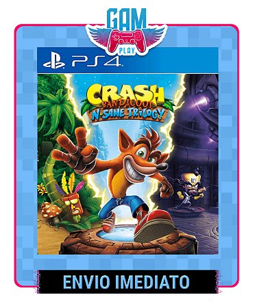 Crash Bandicoot N. Sane Trilogy  - Playstation 4  - Edição Padrão - Midia Digital