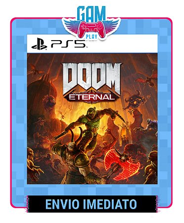 DOOM Eternal -  Playstation 5 - Edição Padrão - Midia Digital