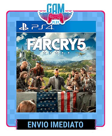 Far Cry 5  -  Playstation 4 - Edição Padrão - Midia Digital