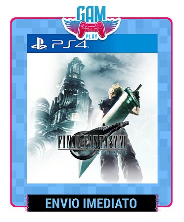 Final Fantasy VII Remake  -  Playstation 4  - Edição Padrão - Midia Digital