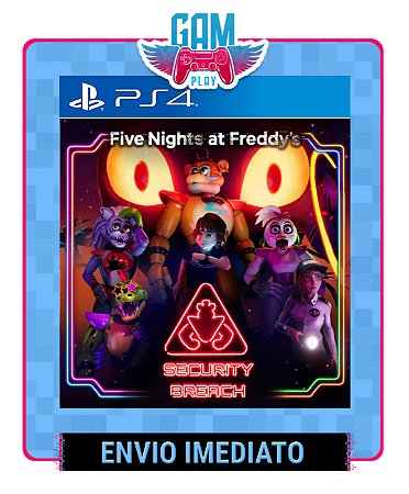 Five Nights at Freddy's: Security Breach - Playstation 4 - Edição Padrão - Midia Digital