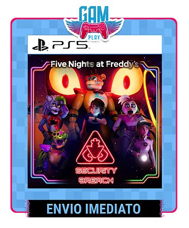 Five Nights at Freddy's: Security Breach - Playstation 5 - Edição Padrão - Midia Digital