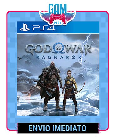 God of War Ragnarök - Playstation 4 - Edição Padrão - Midia Digital