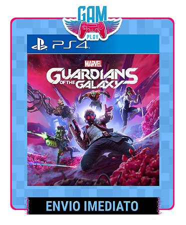 Guardiões da Galáxia da Marvel - Playstation 4 - Edição Padrão - Midia Digital