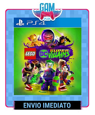 Lego DC Super-Vilões  -  Playstation 4 - Edição Padrão - Midia Digital