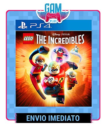 Lego Os incríveis  -  Playstation 4 - Edição Padrão - Midia Digital