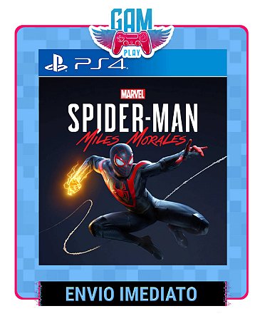 Marvel's Spider-Man: Miles Morales  -  Playstation 4 - Edição Padrão - Midia Digital