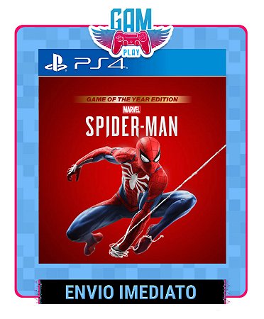 Marvel's Spider-Man -  Playstation 4 - Edição Jogo Do Ano - Midia Digital