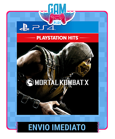 Mortal Kombat X  -  Playstation 4 - Edição Padrão - Midia Digital